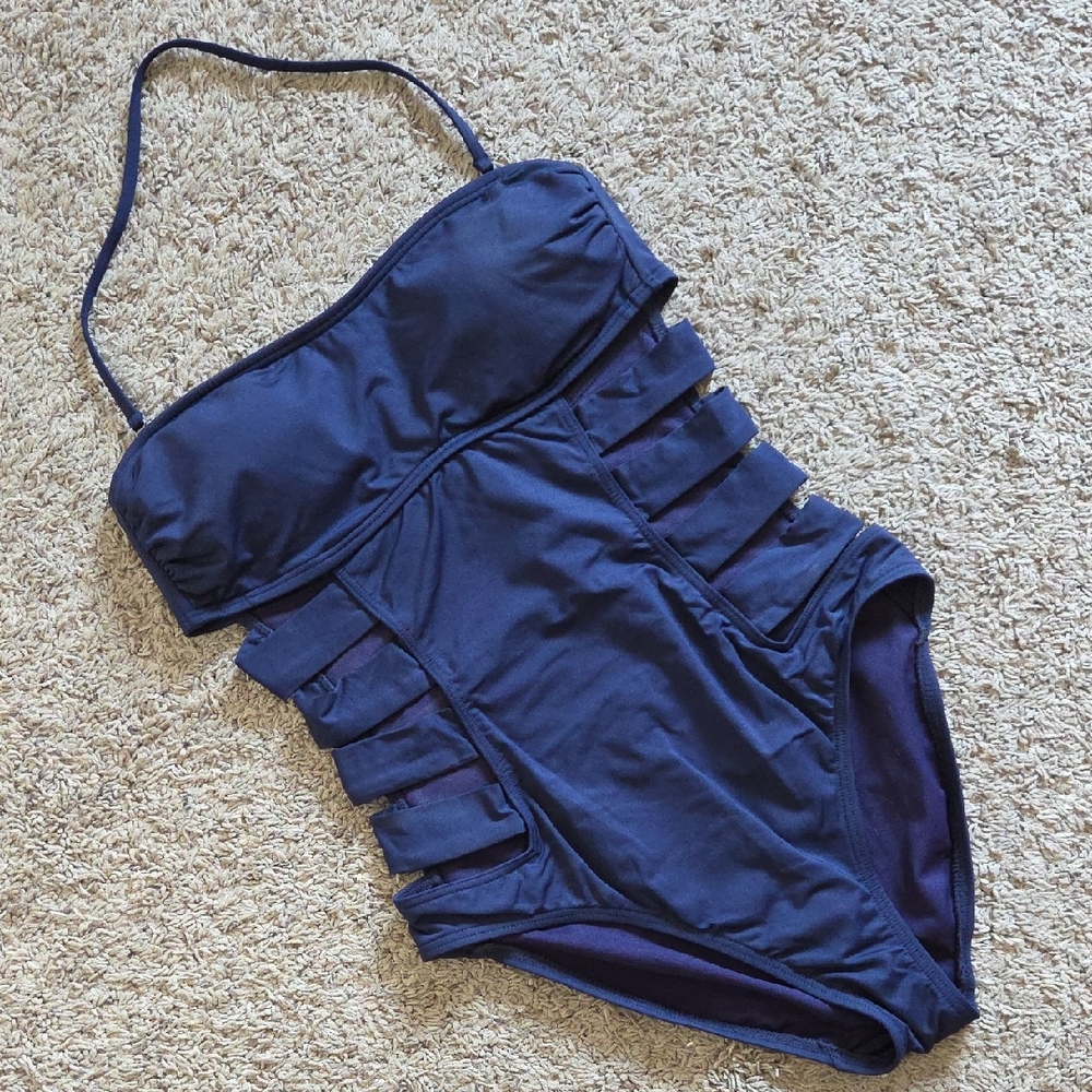 Kenneth Cole Reaction Dark Blue Swimsuit